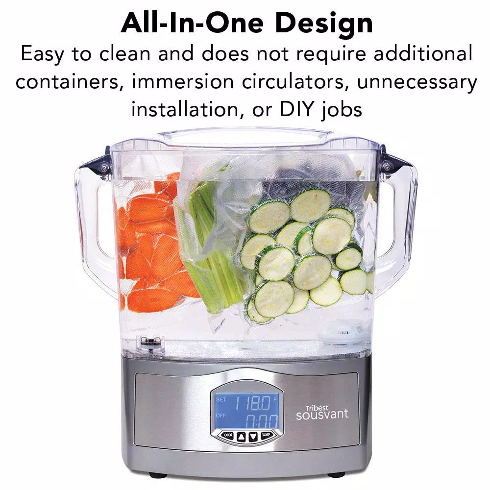 Cookers Tribest Sousvant 12 Qt. Sous Vide Stainless Steel Circulator Slow Cooker 4 Cookers Tribest Sousvant 12 Qt. Sous Vide Stainless Steel Circulator Slow Cooker - Image 2