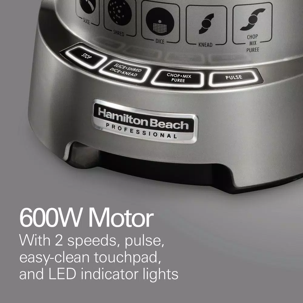 Food Processing Hamilton Beach Professional 14 Cup Silver Dicing Food Processor 5 Food Processing Hamilton Beach Professional 14 Cup Silver Dicing Food Processor - Image 3