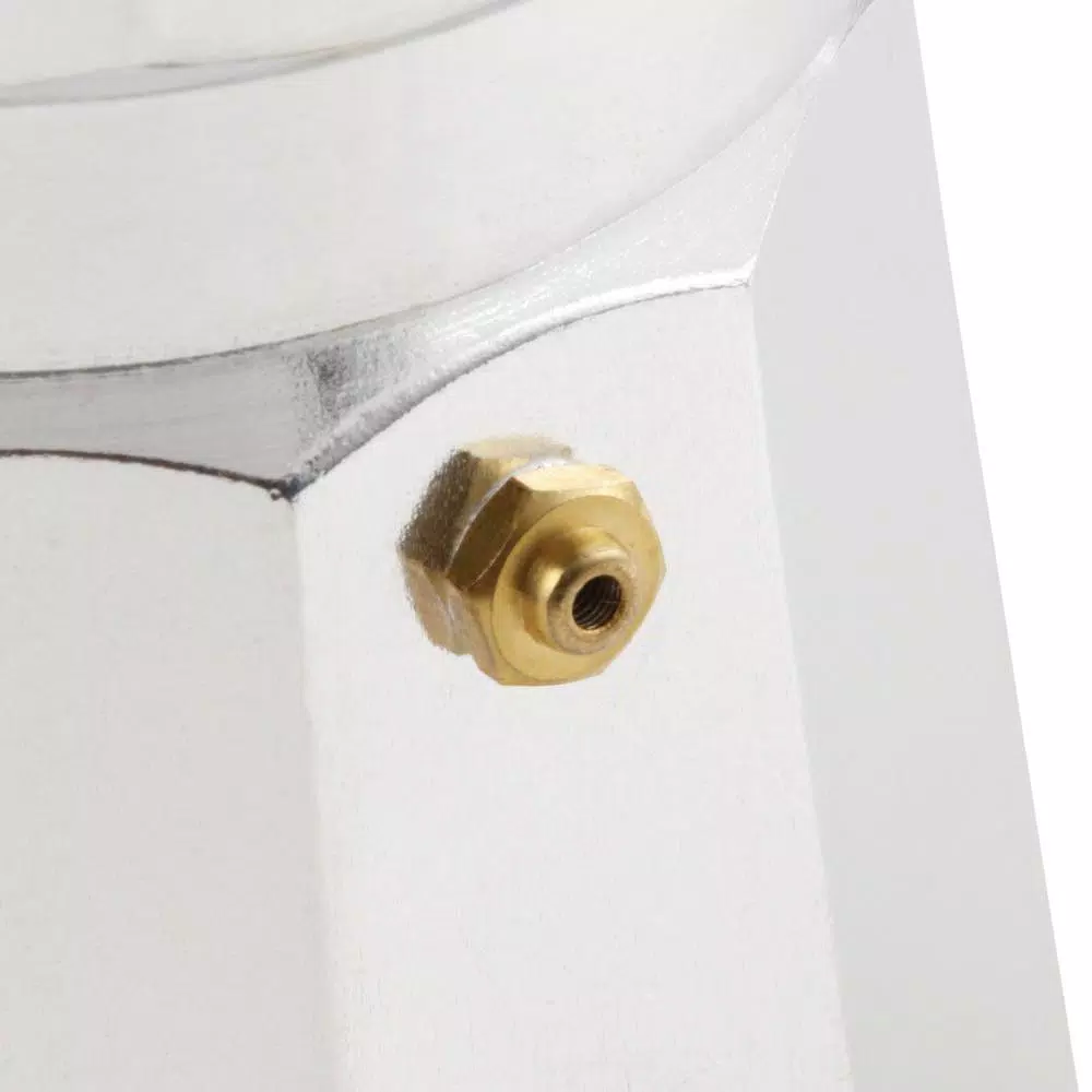 Coffee Makers Home Basics 6-Cup Aluminum Stovetop Espresso Machine 4 Coffee Makers Home Basics 6-Cup Aluminum Stovetop Espresso Machine - Image 2