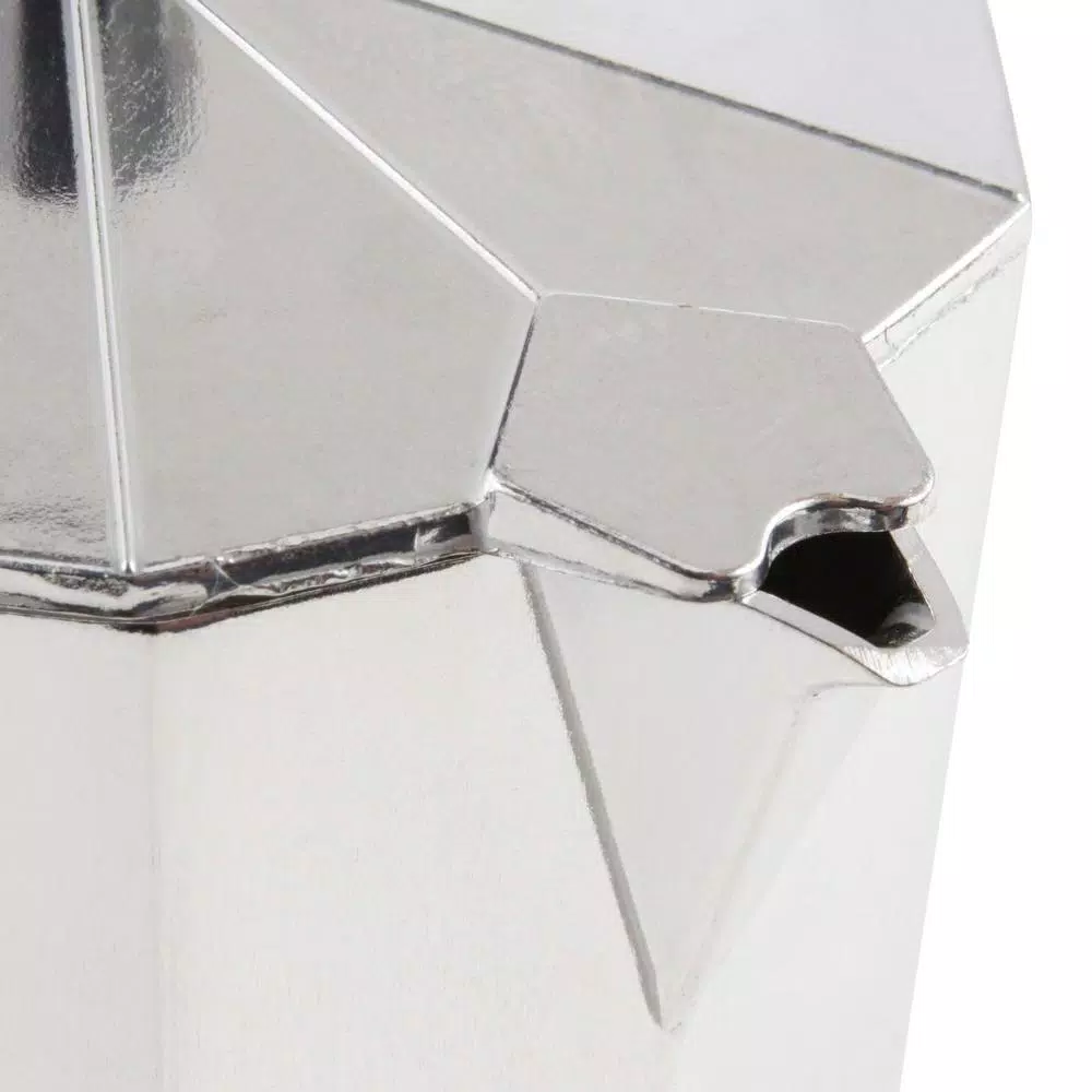 Coffee Makers Home Basics 6-Cup Aluminum Stovetop Espresso Machine 9 Coffee Makers Home Basics 6-Cup Aluminum Stovetop Espresso Machine - Image 7