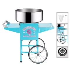 Dessert Makers Great Northern Blue Flufftastic Commercial Cotton Candy Machine With Cart 9 Dessert Makers Great Northern Blue Flufftastic Commercial Cotton Candy Machine With Cart -Dessert Makers Popular Store light blue great northern cotton candy machines 83hd dt5696 4f 1000