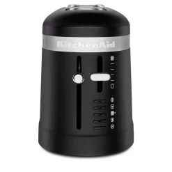 Toasters KitchenAid 2-Slice Matte Black Long Slot Toaster With High-Lift Lever 7 Toasters KitchenAid 2-Slice Matte Black Long Slot Toaster With High-Lift Lever -Dessert Makers Popular Store matte black kitchenaid pop up toasters kmt3115bm c3 1000