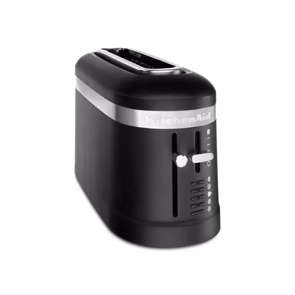 Toasters KitchenAid 4-Slice Matte Black Long Slot Toaster With High-Lift Lever 5 Toasters KitchenAid 4-Slice Matte Black Long Slot Toaster With High-Lift Lever - Image 3