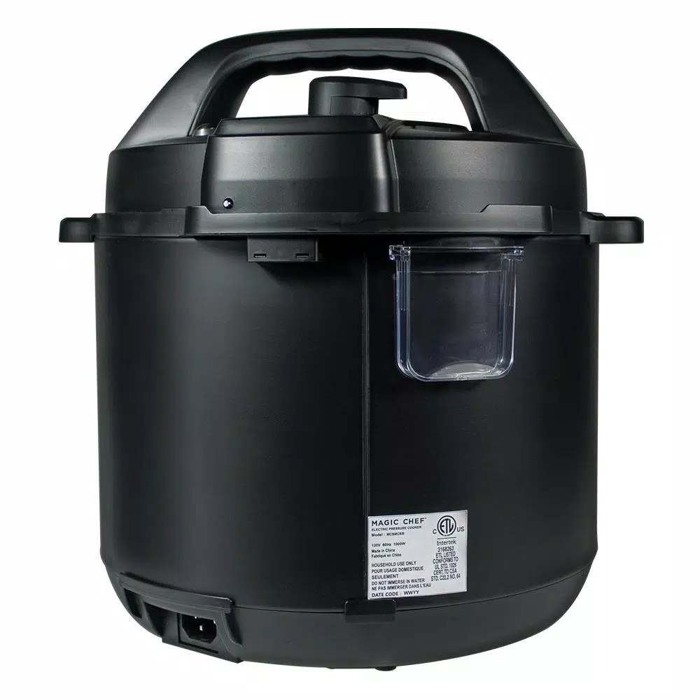 Cookers Magic Chef 9-in-1 6 Qt. Matte Black Electric Multi-Cooker With Recipe Book 9 Cookers Magic Chef 9-in-1 6 Qt. Matte Black Electric Multi-Cooker With Recipe Book - Image 7