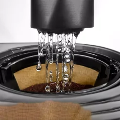 Coffee Makers KitchenAid 12-Cup Matte Grey Drip Coffee Maker With Spiral Showerhead -Dessert Makers Popular Store matte grey kitchenaid drip coffee makers kcm1208dg 4f 1000