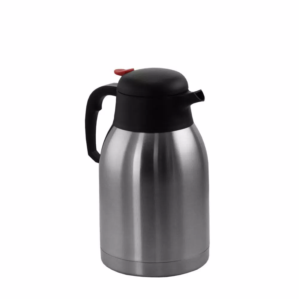 Coffee Makers MegaChef 64 Fl. Oz. Stainless Steel Thermal Beverage Carafe With Insulation 2 Coffee Makers MegaChef 64 Fl. Oz. Stainless Steel Thermal Beverage Carafe With Insulation