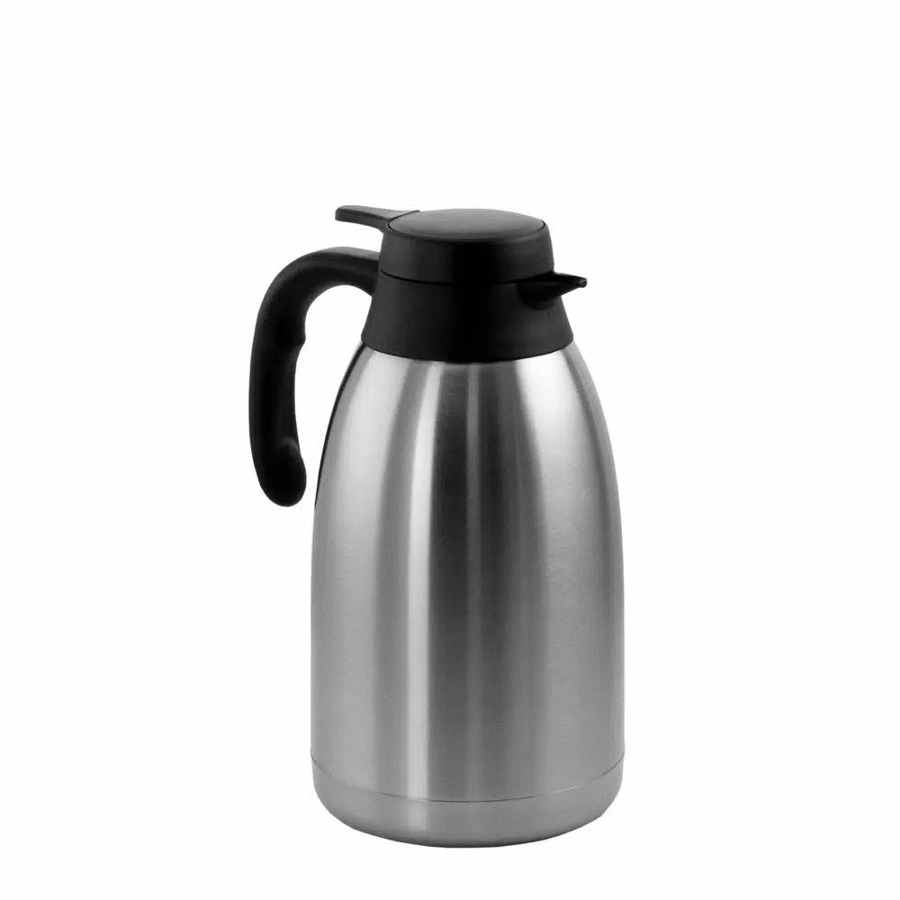 Coffee Makers MegaChef 67.6 Fl. Oz. Stainless Steel Thermal Carafe With Black LID 3 Coffee Makers MegaChef 67.6 Fl. Oz. Stainless Steel Thermal Carafe With Black LID