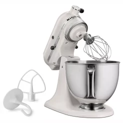Mixers KitchenAid Artisan Series 5 Qt. 10-Speed Tilt-Back Stand Mixer – Matte Milkshake 7 Mixers KitchenAid Artisan Series 5 Qt. 10-Speed Tilt-Back Stand Mixer – Matte Milkshake -Dessert Makers Popular Store milkshake kitchenaid stand mixers ksm150psmh 4f 1000