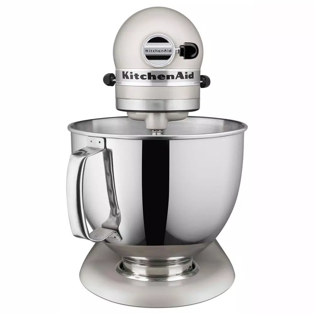 Mixers KitchenAid Artisan Series 5 Qt. 10-Speed Tilt-Back Stand Mixer – Matte Milkshake 4 Mixers KitchenAid Artisan Series 5 Qt. 10-Speed Tilt-Back Stand Mixer – Matte Milkshake - Image 2