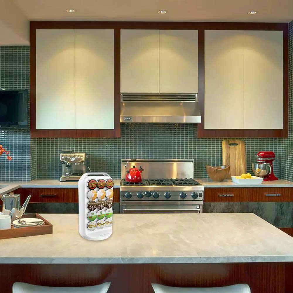 Coffee Makers Mind Reader 30-Capacity White K-Cup Storage And Coffee Pod Carousel 7 Coffee Makers Mind Reader 30-Capacity White K-Cup Storage And Coffee Pod Carousel - Image 5