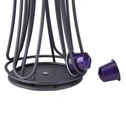 Coffee Makers Mind Reader Nespresso Coffee Black Metal Capsule Holder Dispenser (Holds 44) 12 Coffee Makers Mind Reader Nespresso Coffee Black Metal Capsule Holder Dispenser (Holds 44) -Dessert Makers Popular Store mind reader coffee accessories nesmetdps blk 44 1000