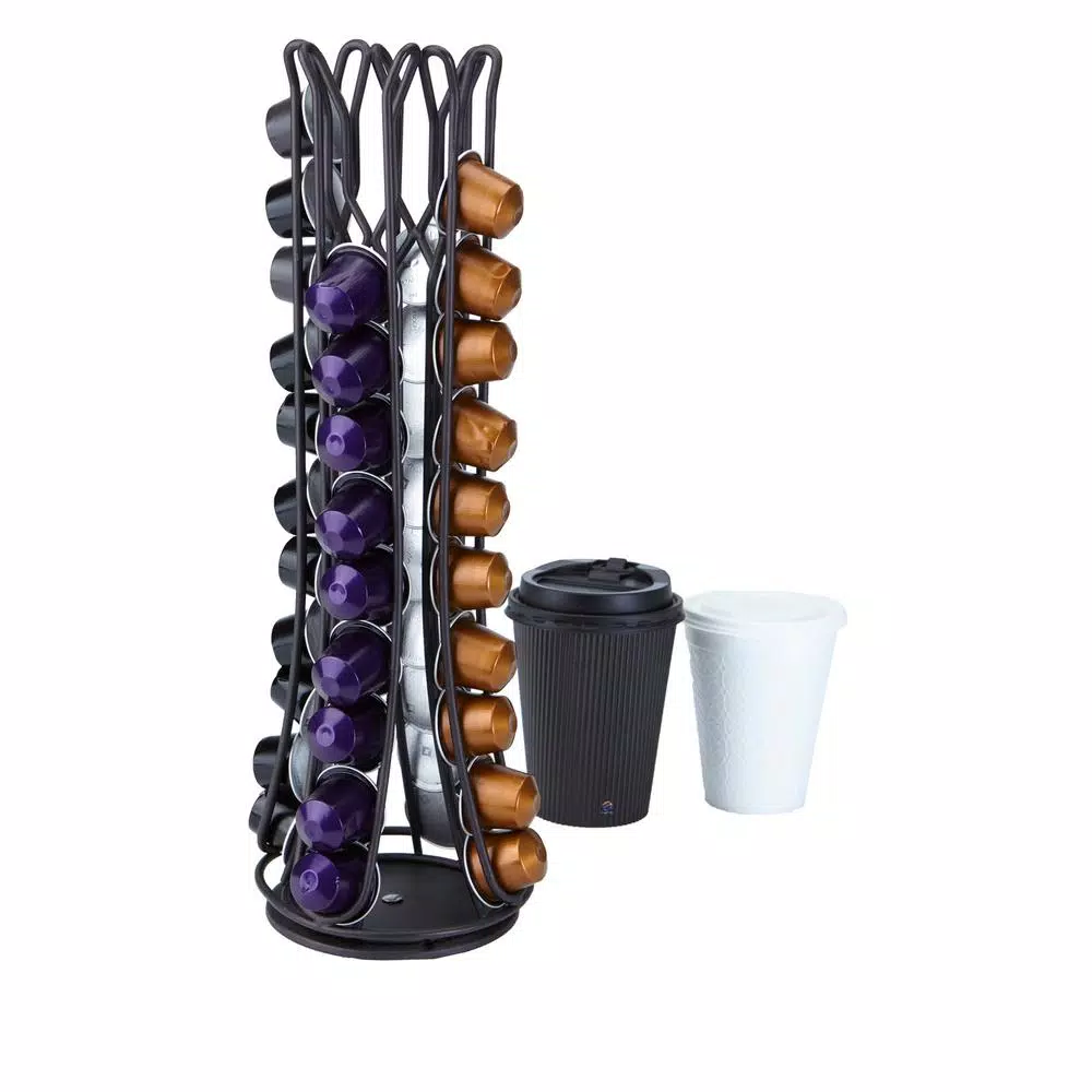 Coffee Makers Mind Reader Nespresso Coffee Black Metal Capsule Holder Dispenser (Holds 44) 4 Coffee Makers Mind Reader Nespresso Coffee Black Metal Capsule Holder Dispenser (Holds 44) - Image 2