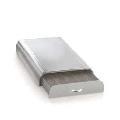 Coffee Makers Mind Reader Anchor 50-Capacity Silver Nespresso Coffee Capsule Drawer 12 Coffee Makers Mind Reader Anchor 50-Capacity Silver Nespresso Coffee Capsule Drawer -Dessert Makers Popular Store mind reader coffee accessories nest3pc gry 44 1000