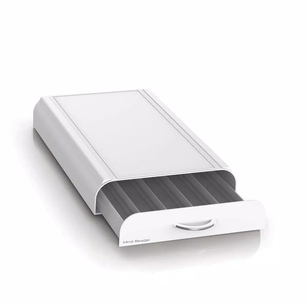 Coffee Makers Mind Reader Anchor 50-Capacity White Nespresso Coffee Capsule Drawer 5 Coffee Makers Mind Reader Anchor 50-Capacity White Nespresso Coffee Capsule Drawer - Image 3