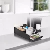 Coffee Makers Mind Reader Vesta Coffee 18-Capacity Condiment Organizer With K-Cup Storage Drawer -Dessert Makers Popular Store mind reader coffee accessories org01 blk 64 1000