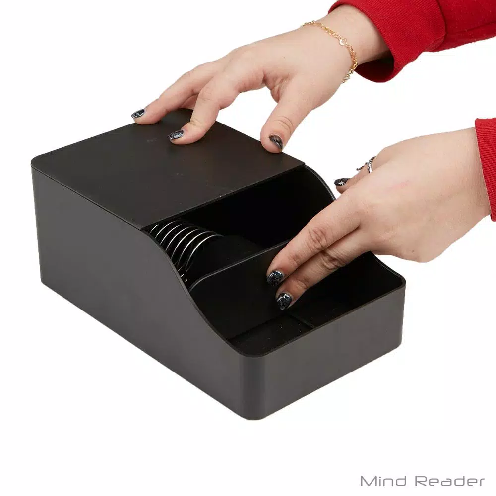 Coffee Makers Mind Reader Black Coffee Sleeve Storage Dispenser 7 Coffee Makers Mind Reader Black Coffee Sleeve Storage Dispenser - Image 5