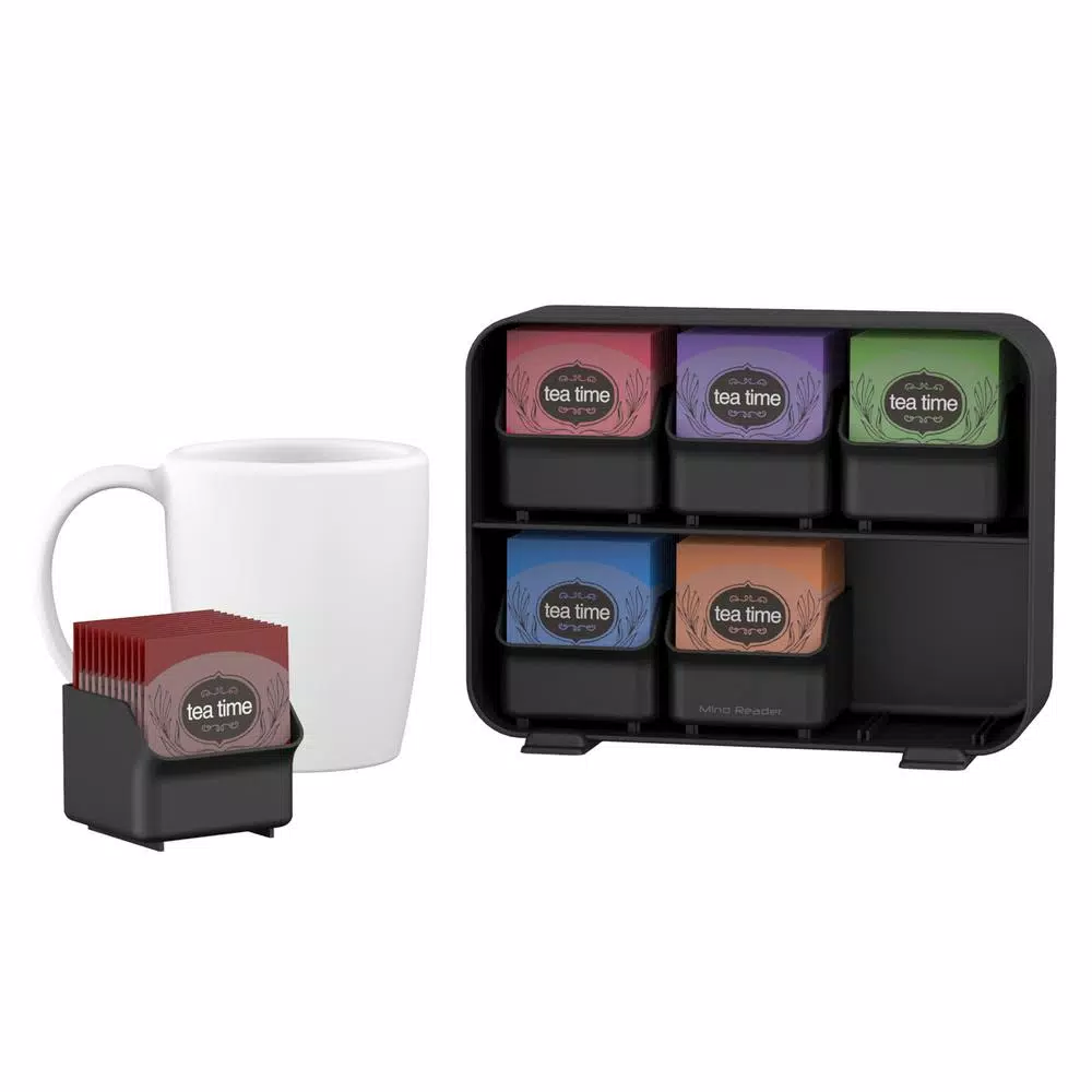 Coffee Makers Mind Reader Clutch 6-Drawer 90-Bag Black Tea Bag Holder 6 Coffee Makers Mind Reader Clutch 6-Drawer 90-Bag Black Tea Bag Holder - Image 4