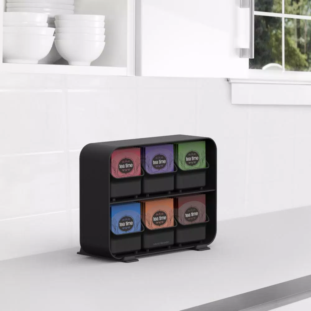 Coffee Makers Mind Reader Clutch 6-Drawer 90-Bag Black Tea Bag Holder 5 Coffee Makers Mind Reader Clutch 6-Drawer 90-Bag Black Tea Bag Holder - Image 3