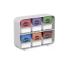 Coffee Makers Mind Reader Clutch 6-Drawer 90-Bag White Tea Bag Holder 2 Coffee Makers Mind Reader Clutch 6-Drawer 90-Bag White Tea Bag Holder -Dessert Makers Popular Store mind reader coffee accessories stborg wht 64 1000