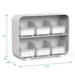 Coffee Makers Mind Reader Clutch 6-Drawer 90-Bag White Tea Bag Holder 13 Coffee Makers Mind Reader Clutch 6-Drawer 90-Bag White Tea Bag Holder -Dessert Makers Popular Store mind reader coffee accessories stborg wht fa 1000