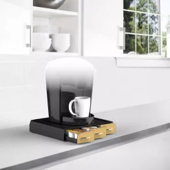 Coffee Makers Mind Reader Anchor 36-Capacity Black K-Cup Storage Drawer With Wood Veneer 13 Coffee Makers Mind Reader Anchor 36-Capacity Black K-Cup Storage Drawer With Wood Veneer -Dessert Makers Popular Store mind reader coffee accessories tray6 brn 44 1000
