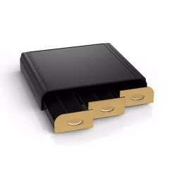 Coffee Makers Mind Reader Anchor 36-Capacity Black K-Cup Storage Drawer With Wood Veneer 14 Coffee Makers Mind Reader Anchor 36-Capacity Black K-Cup Storage Drawer With Wood Veneer -Dessert Makers Popular Store mind reader coffee accessories tray6 brn fa 1000