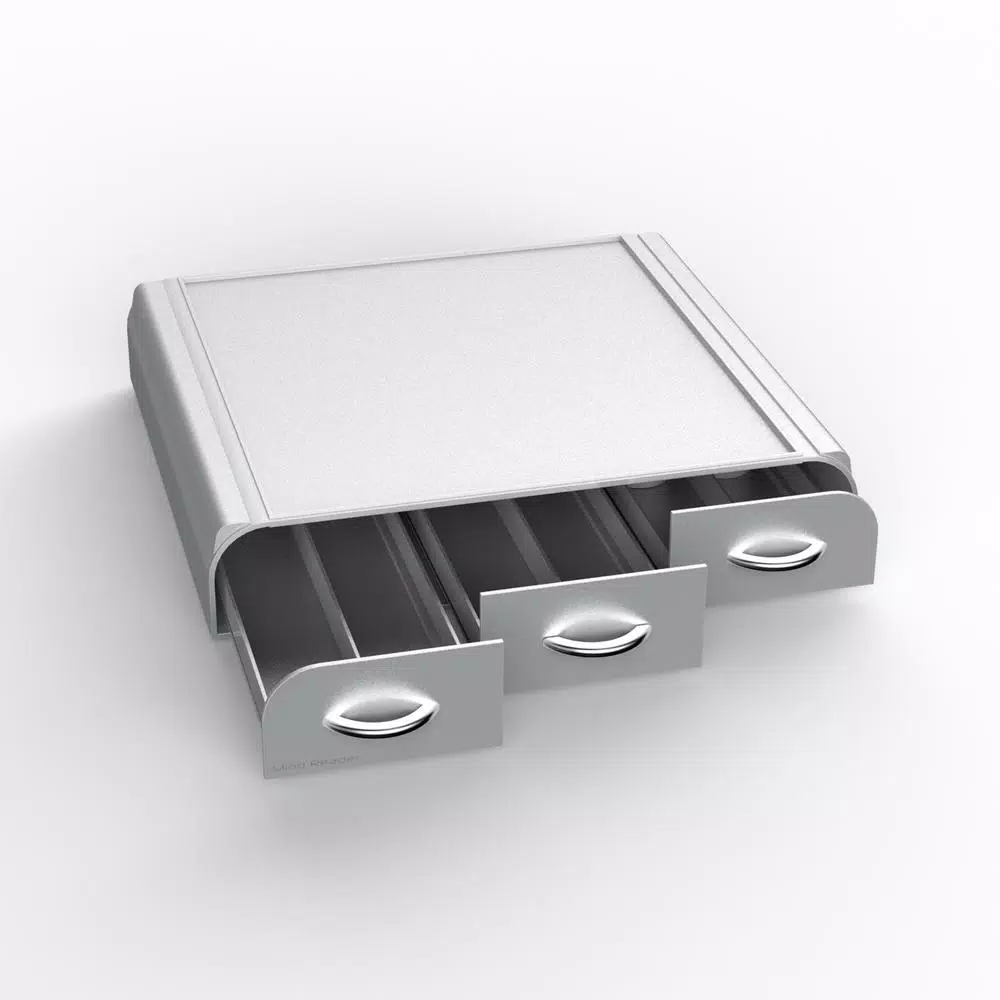 Coffee Makers Mind Reader 36 Capacity K-Cup, Dolce Gusto, CBTL, Verismo, Single Serve Coffee Pod Holder Drawer, Silver 6 Coffee Makers Mind Reader 36 Capacity K-Cup, Dolce Gusto, CBTL, Verismo, Single Serve Coffee Pod Holder Drawer, Silver - Image 4