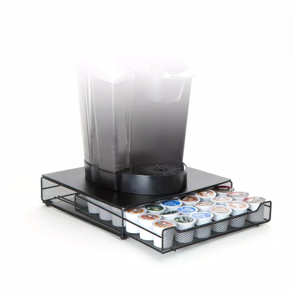 Coffee Makers Mind Reader Bam 36-Capacity Metal Mesh Coffee Pod Drawer In Black 7 Coffee Makers Mind Reader Bam 36-Capacity Metal Mesh Coffee Pod Drawer In Black - Image 5