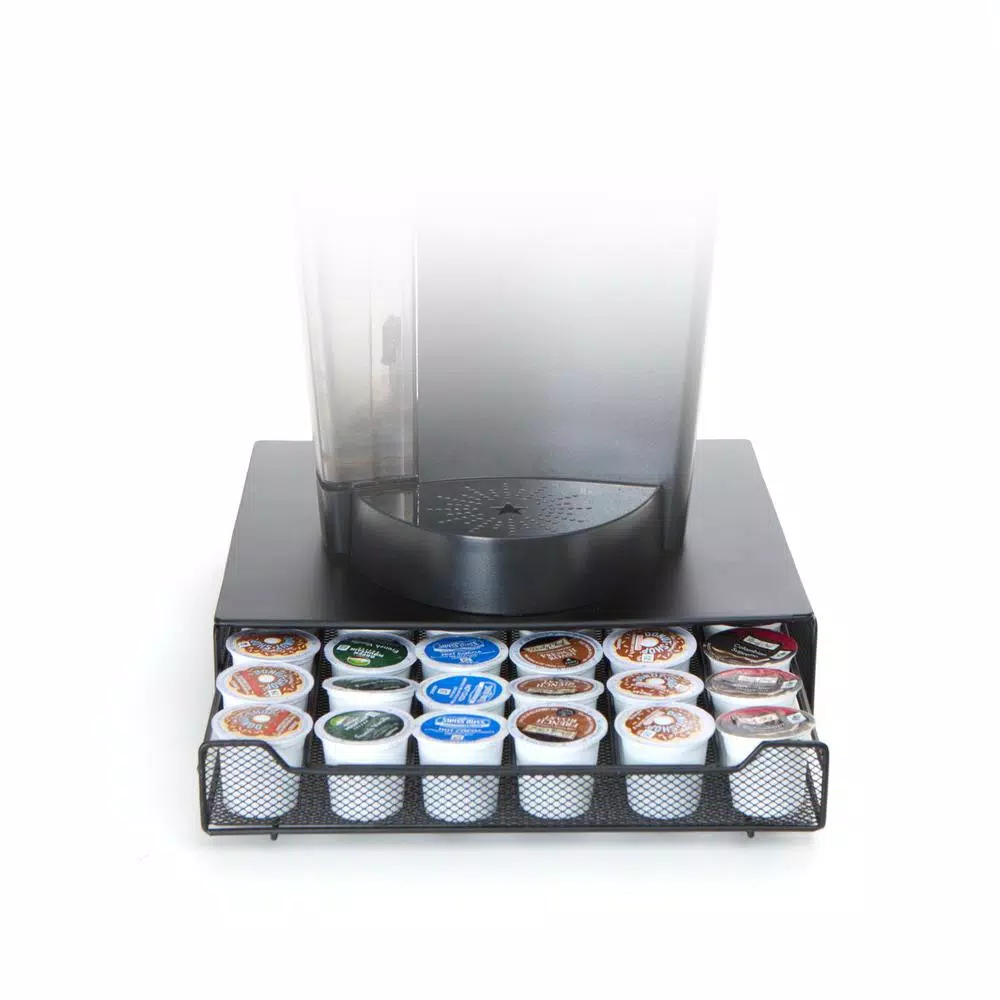 Coffee Makers Mind Reader Bam 36-Capacity Metal Mesh Coffee Pod Drawer In Black 3 Coffee Makers Mind Reader Bam 36-Capacity Metal Mesh Coffee Pod Drawer In Black