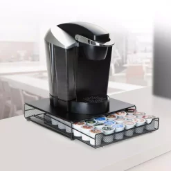 Coffee Makers Mind Reader Bam 36-Capacity Metal Mesh Coffee Pod Drawer In Black 14 Coffee Makers Mind Reader Bam 36-Capacity Metal Mesh Coffee Pod Drawer In Black -Dessert Makers Popular Store mind reader coffee accessories trymesh blk fa 1000