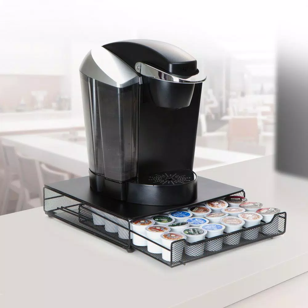 Coffee Makers Mind Reader Bam 36-Capacity Metal Mesh Coffee Pod Drawer In Black 8 Coffee Makers Mind Reader Bam 36-Capacity Metal Mesh Coffee Pod Drawer In Black - Image 6