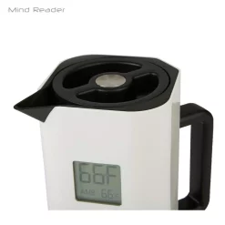 Coffee Makers Mind Reader White 4-Cup Double Wall Thermal Coffee Carafe With Temperature Display 13 Coffee Makers Mind Reader White 4-Cup Double Wall Thermal Coffee Carafe With Temperature Display -Dessert Makers Popular Store mind reader coffee carafes tempitch wht 44 1000