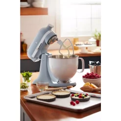 Mixers KitchenAid Limited Edition Heritage Artisan Series 5 Qt. 10-Speed Misty Blue Stand Mixer -Dessert Makers Popular Store misty blue kitchenaid stand mixers ksm180rpmb 66 1000