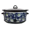 Cookers Uncanny Brands Star Wars The Mandalorian 7 Qt Navy Blue Slow Cooker 2 Cookers Uncanny Brands Star Wars The Mandalorian 7 Qt Navy Blue Slow Cooker -Dessert Makers Popular Store navy blue uncanny brands slow cookers sc srw man1 64 1000