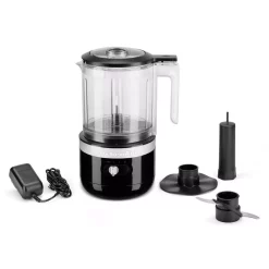 Food Processing KitchenAid Cordless 5-Cup Onyx Black Food Chopper 9 Food Processing KitchenAid Cordless 5-Cup Onyx Black Food Chopper -Dessert Makers Popular Store onyx black kitchenaid food processors kfcb519ob 4f 1000