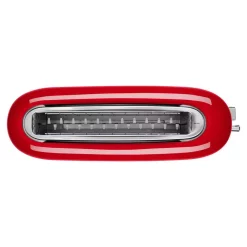 Toasters KitchenAid 100-Year Limited Edition Queen Of Hearts 2-Slice Passion Red Toaster -Dessert Makers Popular Store passion red kitchenaid pop up toasters kmt3115qhsd 1f 1000