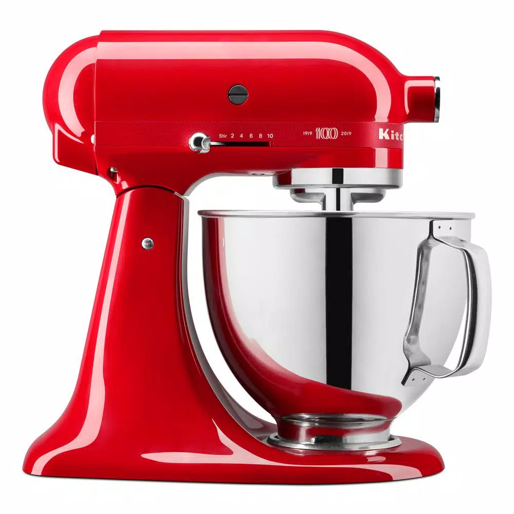 Mixers KitchenAid 100-Year Limited Edition Queen Of Hearts 5 Qt. 10-Speed Passion Red Stand Mixer 3 Mixers KitchenAid 100-Year Limited Edition Queen Of Hearts 5 Qt. 10-Speed Passion Red Stand Mixer