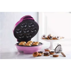 Dessert Makers Brentwood Appliances 750 W Pink Electric Food Maker (Mini Donut Maker) Nonstick 9 Dessert Makers Brentwood Appliances 750 W Pink Electric Food Maker (Mini Donut Maker) Nonstick -Dessert Makers Popular Store pink brentwood appliances specialty dessert makers ts 250 31 1000