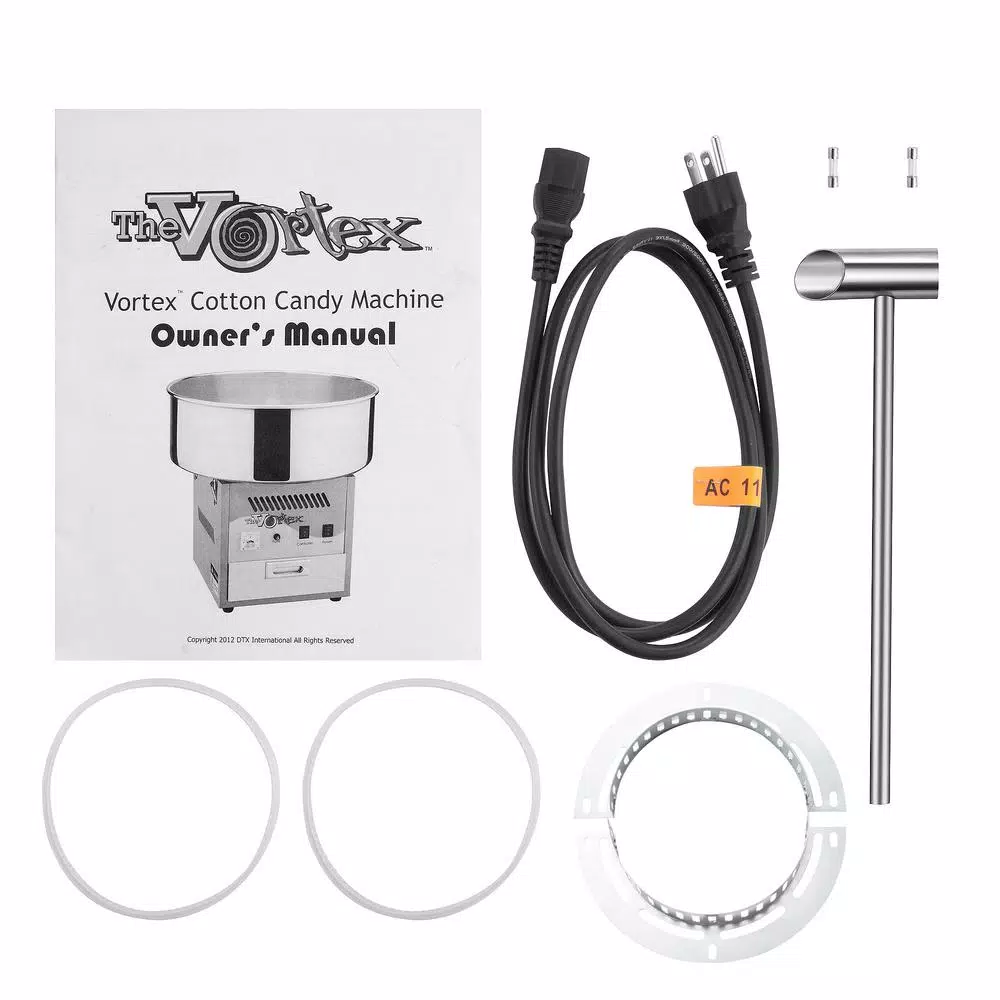 Dessert Makers Great Northern Vortex Commercial Pink Cotton Candy Machine 10 Dessert Makers Great Northern Vortex Commercial Pink Cotton Candy Machine - Image 8