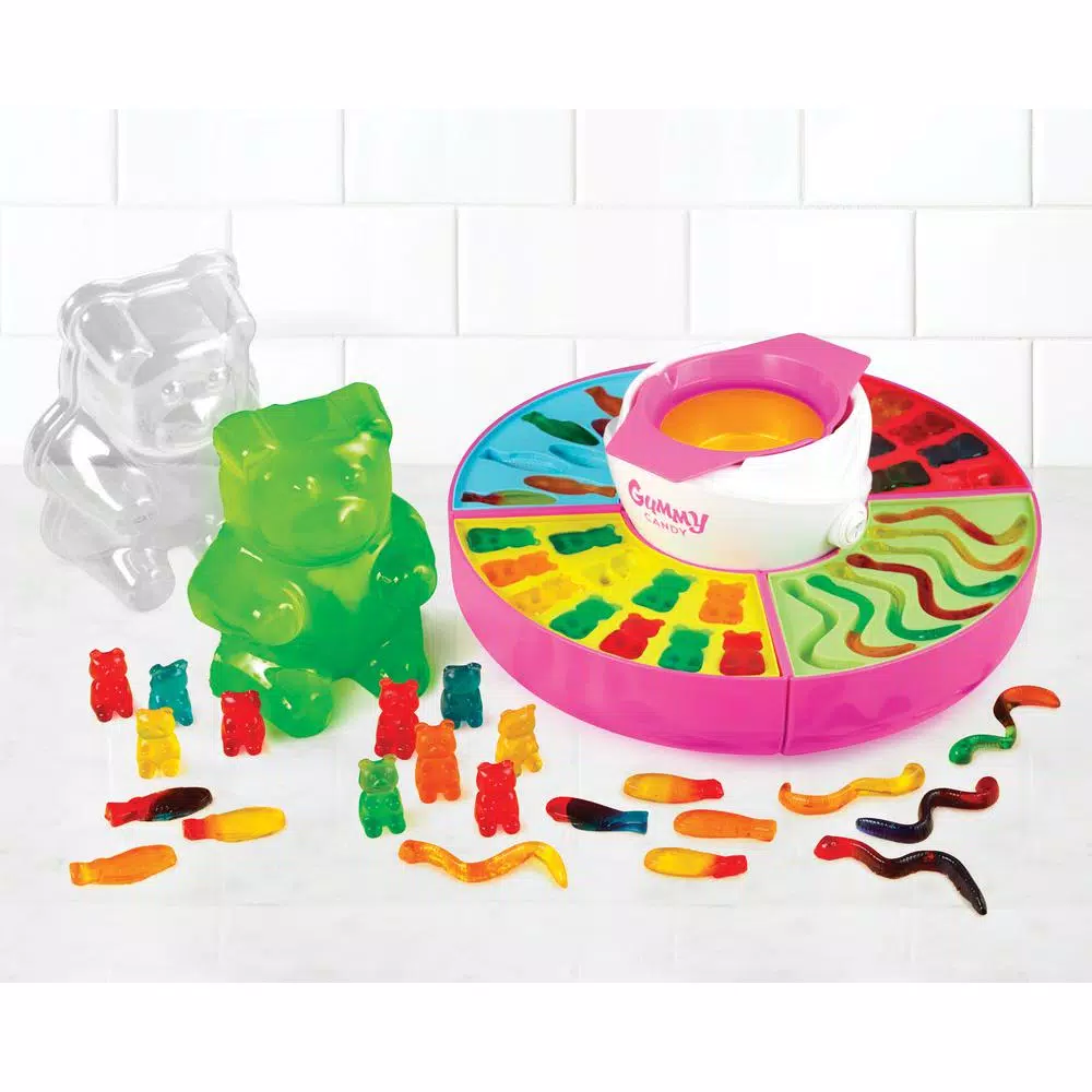 Dessert Makers Nostalgia Multi-Colored Gummy Candy Maker 4 Dessert Makers Nostalgia Multi-Colored Gummy Candy Maker - Image 2