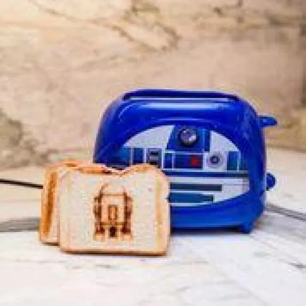 Toasters Uncanny Brands Star Wars Empire Collection 2-Slice R2-D2 Toaster 6 Toasters Uncanny Brands Star Wars Empire Collection 2-Slice R2-D2 Toaster - Image 4