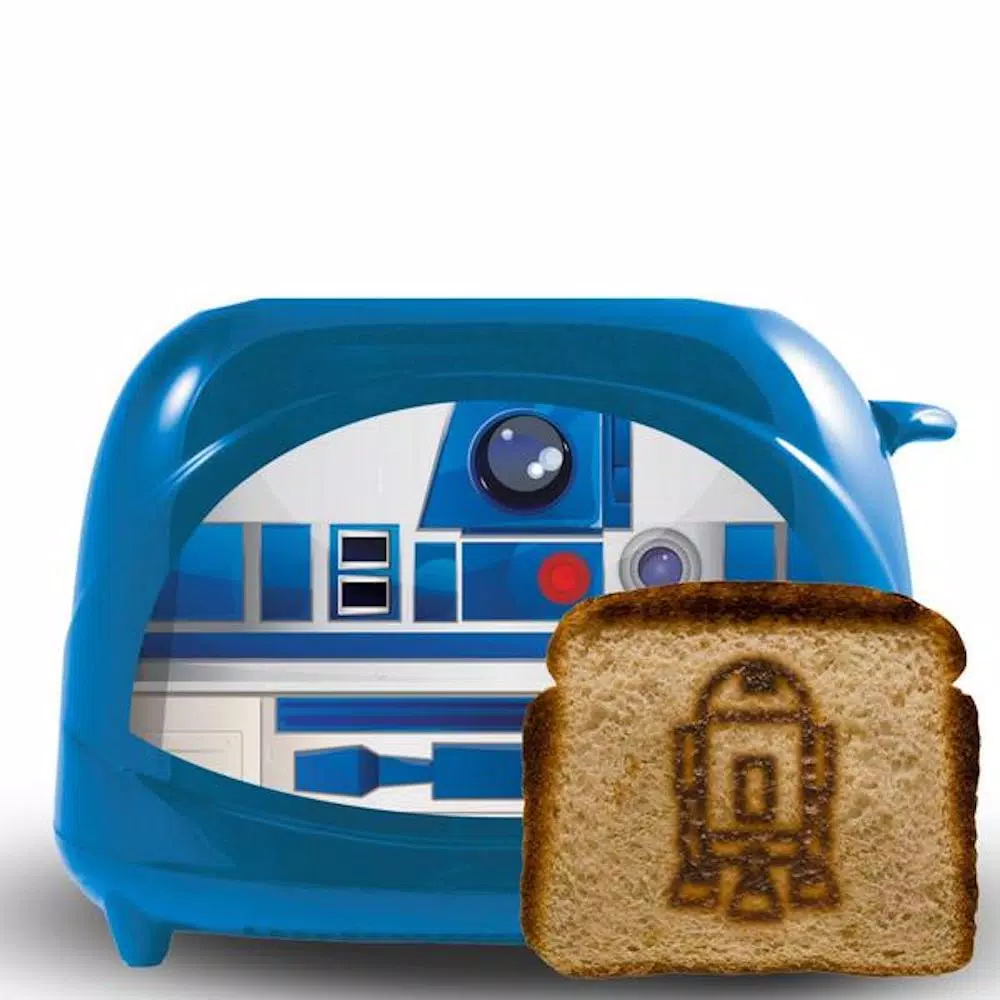 Toasters Uncanny Brands Star Wars Empire Collection 2-Slice R2-D2 Toaster 4 Toasters Uncanny Brands Star Wars Empire Collection 2-Slice R2-D2 Toaster - Image 2