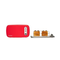 Toasters BergHOFF Seren 2-Slice Red Long Slot Toaster 9 Toasters BergHOFF Seren 2-Slice Red Long Slot Toaster -Dessert Makers Popular Store red berghoff pop up toasters 2212319 4f 1000