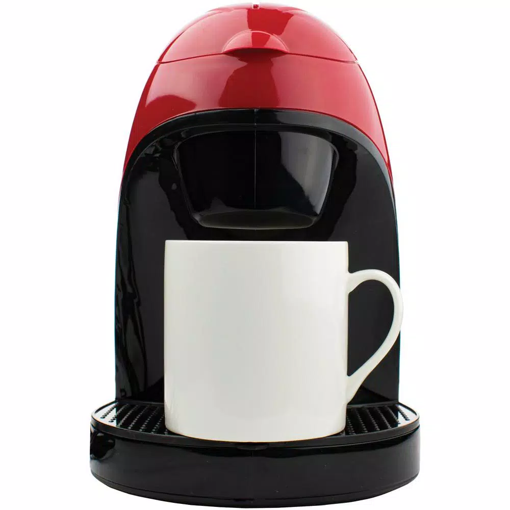Coffee Makers Brentwood Appliances 1-Cup Red Coffee Maker With Mug And 2-Slice Red Extra-Wide Slot Toaster 6 Coffee Makers Brentwood Appliances 1-Cup Red Coffee Maker With Mug And 2-Slice Red Extra-Wide Slot Toaster - Image 4