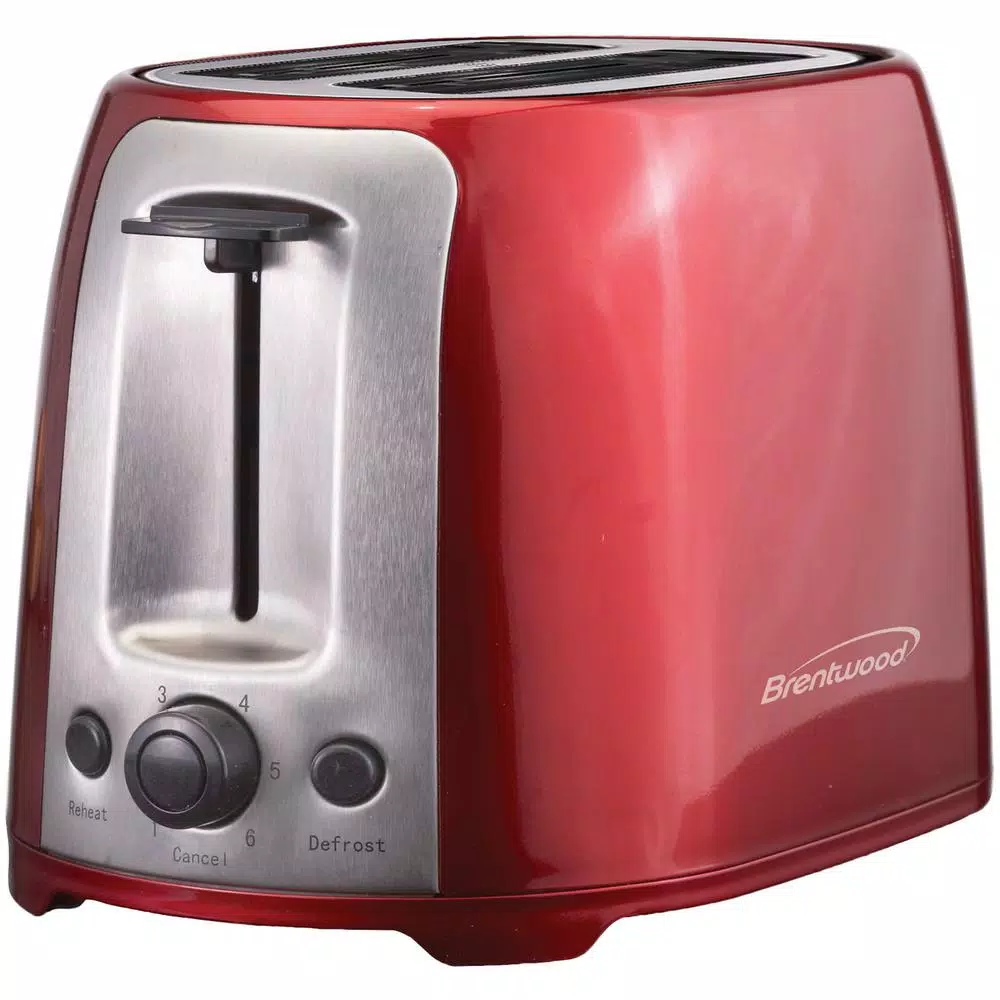 Coffee Makers Brentwood Appliances 1-Cup Red Coffee Maker With Mug And 2-Slice Red Extra-Wide Slot Toaster 7 Coffee Makers Brentwood Appliances 1-Cup Red Coffee Maker With Mug And 2-Slice Red Extra-Wide Slot Toaster - Image 5