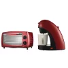 Toasters Brentwood Appliances 700-Watt Red Toaster Oven And Broiler With Red Single-Serve Coffee Maker And Mug -Dessert Makers Popular Store red brentwood appliances toaster ovens 843631123331 64 1000