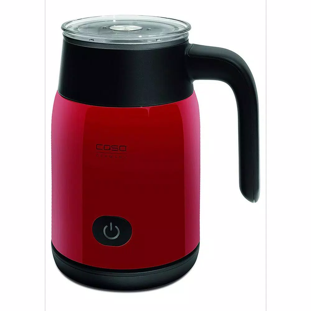 Coffee Makers CASO 3.4 Oz. Red Electric Milk Frother 3 Coffee Makers CASO 3.4 Oz. Red Electric Milk Frother