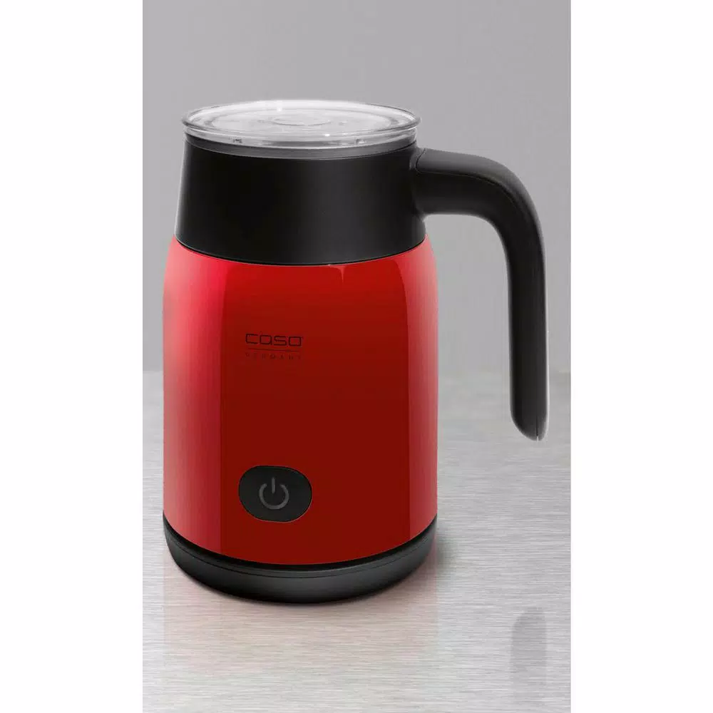 Coffee Makers CASO 3.4 Oz. Red Electric Milk Frother 4 Coffee Makers CASO 3.4 Oz. Red Electric Milk Frother - Image 2
