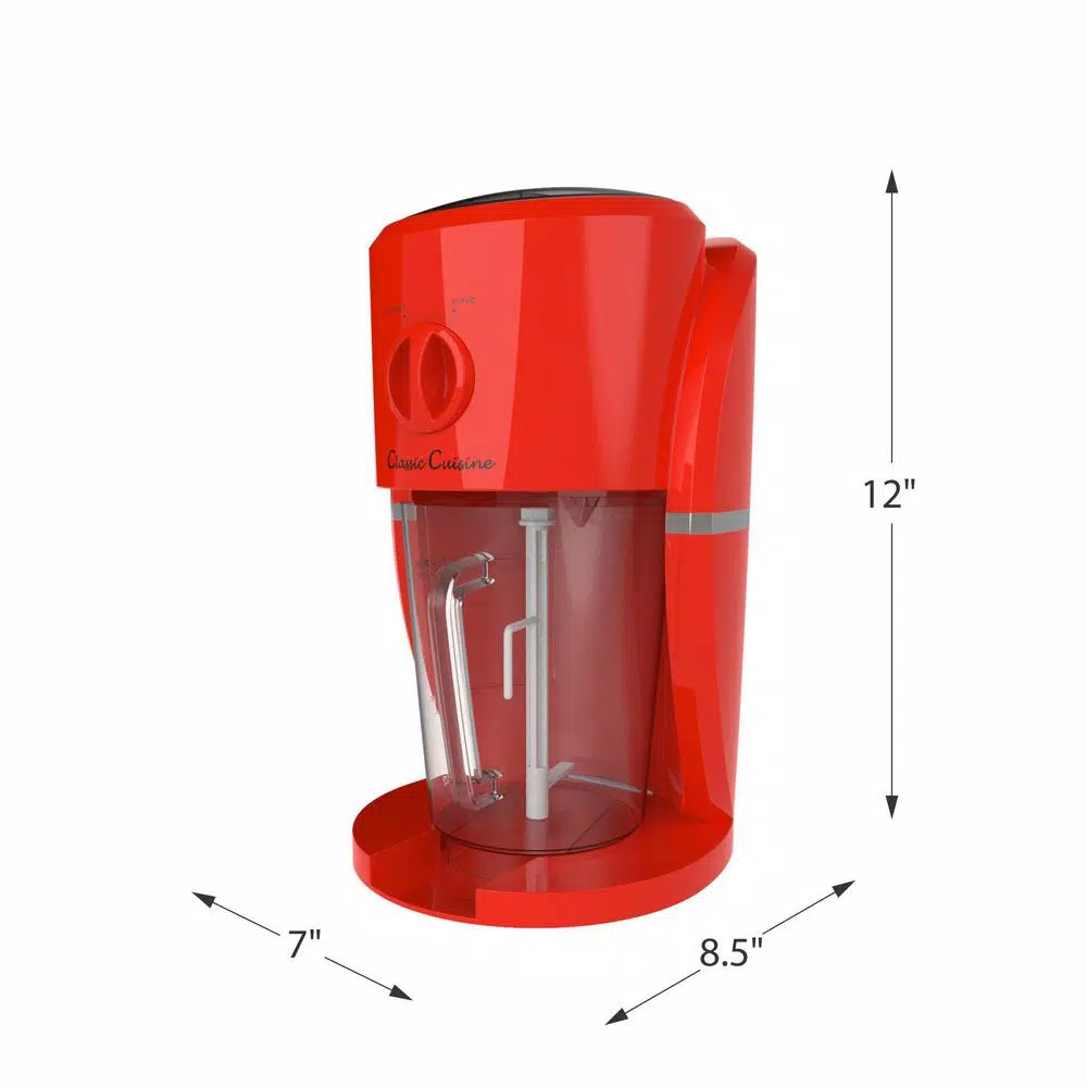 Mixers Classic Cuisine 1 Qt. Red Frozen Drink Stand Mixer With Variable Mix Settings 4 Mixers Classic Cuisine 1 Qt. Red Frozen Drink Stand Mixer With Variable Mix Settings - Image 2
