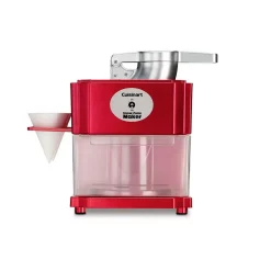 Dessert Makers Cuisinart 20 Oz. Red Countertop Snow Cone Machine -Dessert Makers Popular Store red cuisinart snow cone machines scm 10 4f 1000